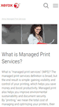 Mobile Screenshot of managedprintservices.com
